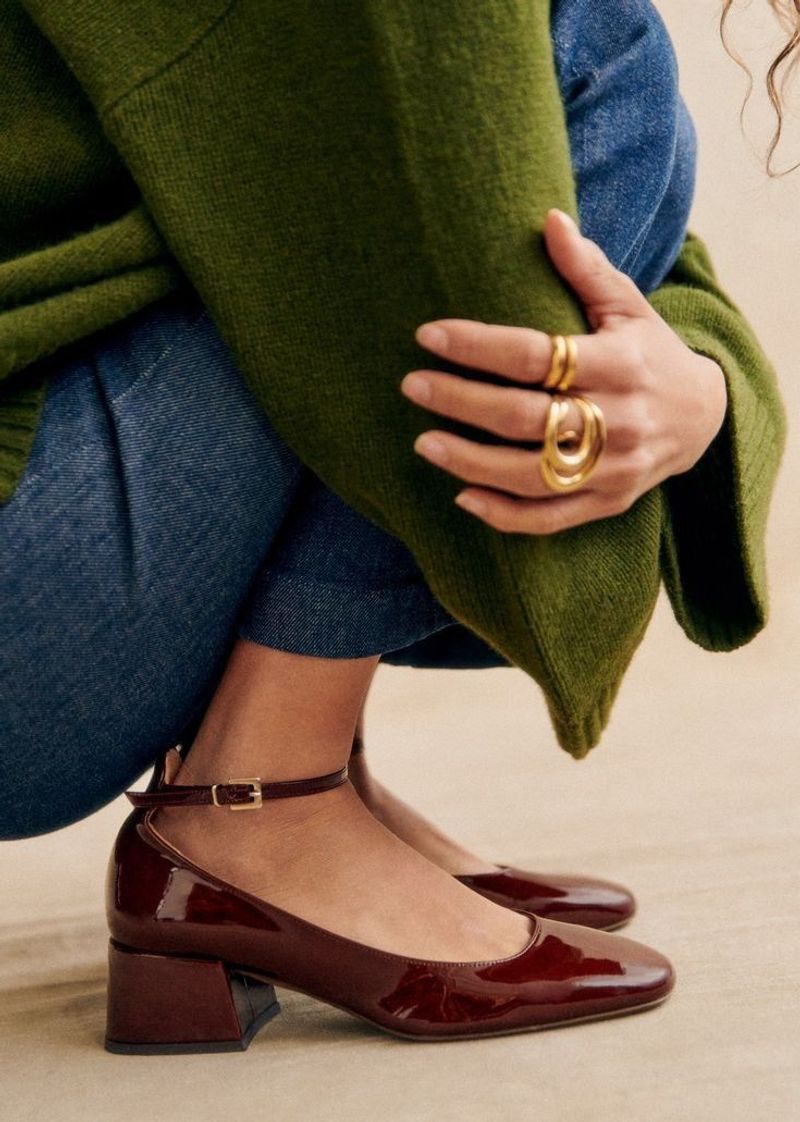 Mary Jane Low Heels