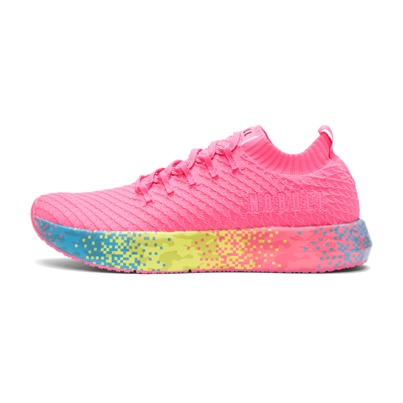 Knit Sneakers in Loud Color Combos