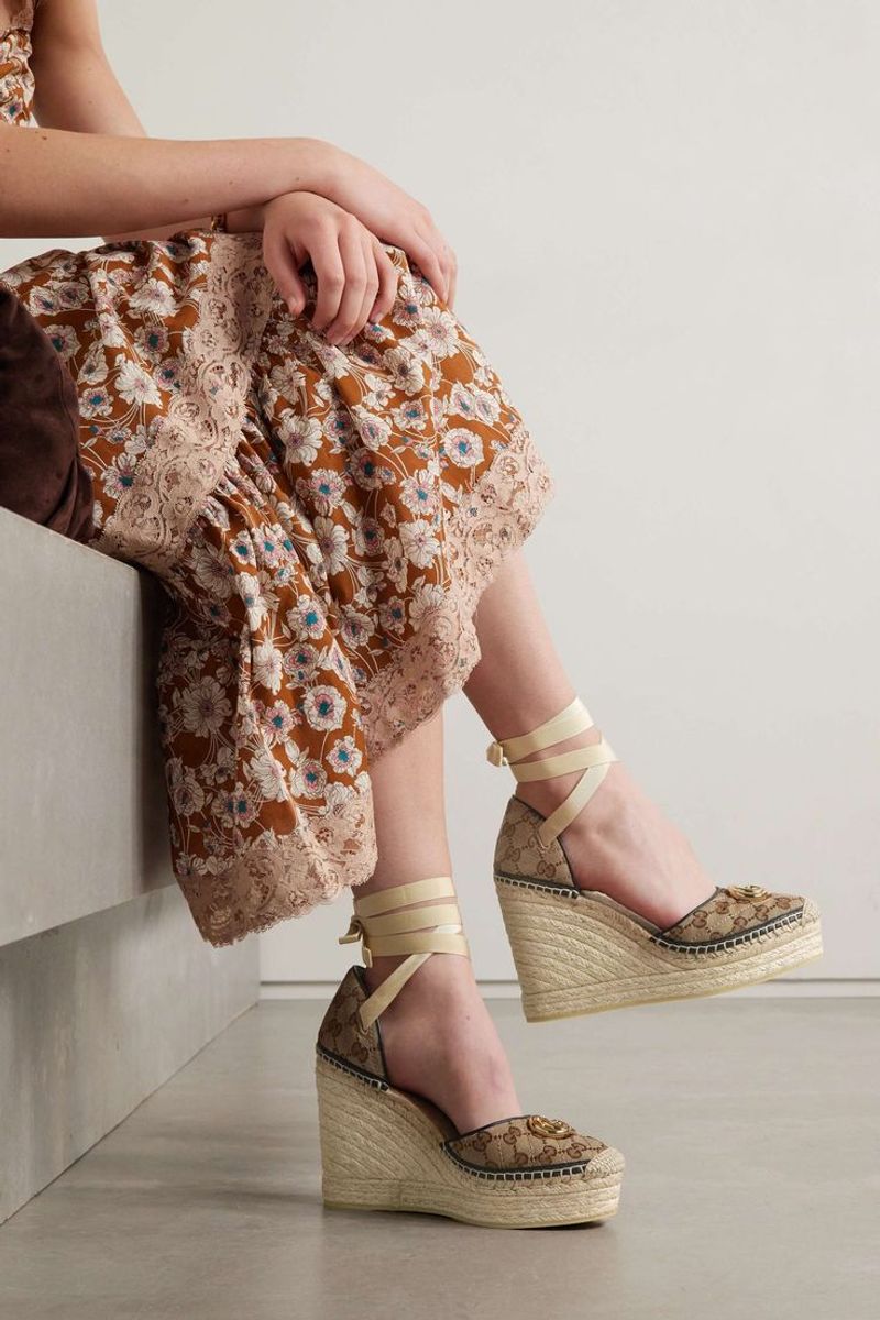 Espadrille Wedges