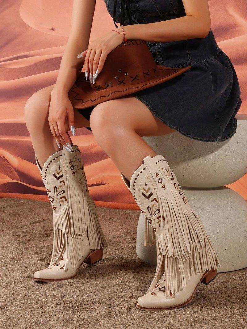 Fringe Boots