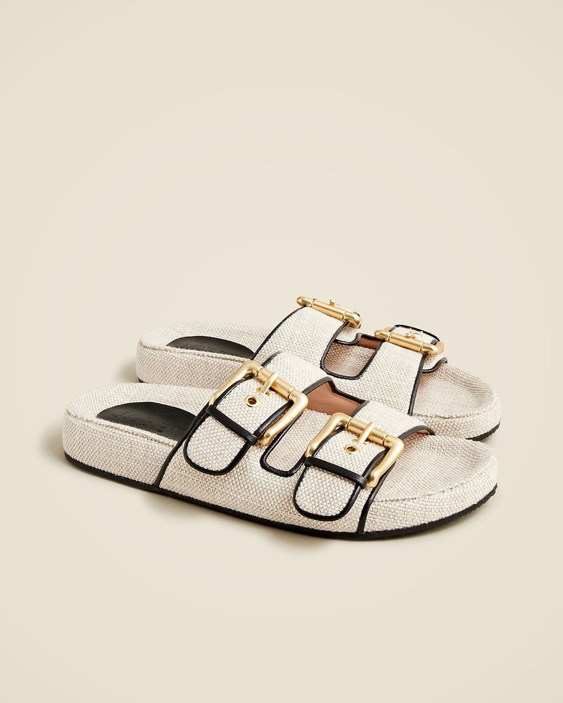 J.Crew Marlow Sandals in Canvas
