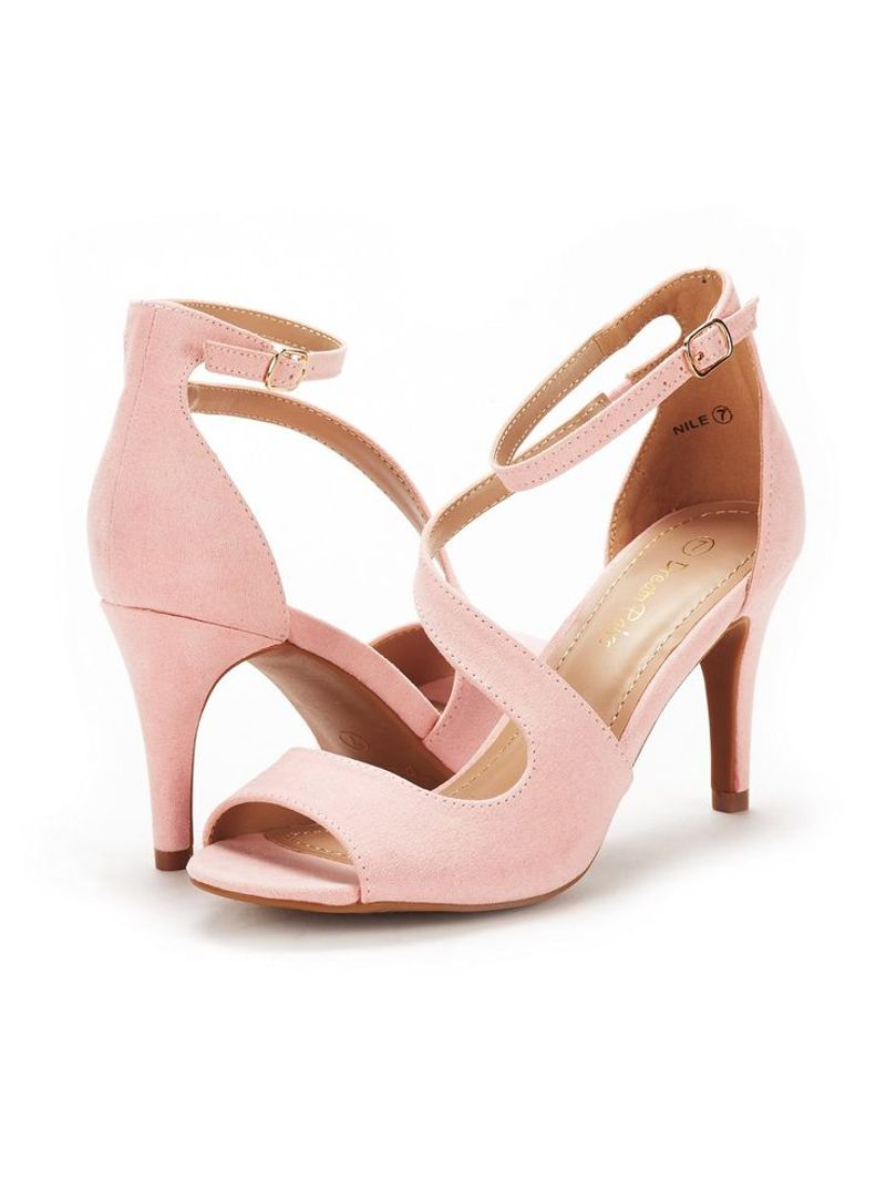 Dream Pairs Open Toe Pump Heels