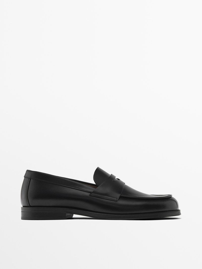 Penny Loafers – Black