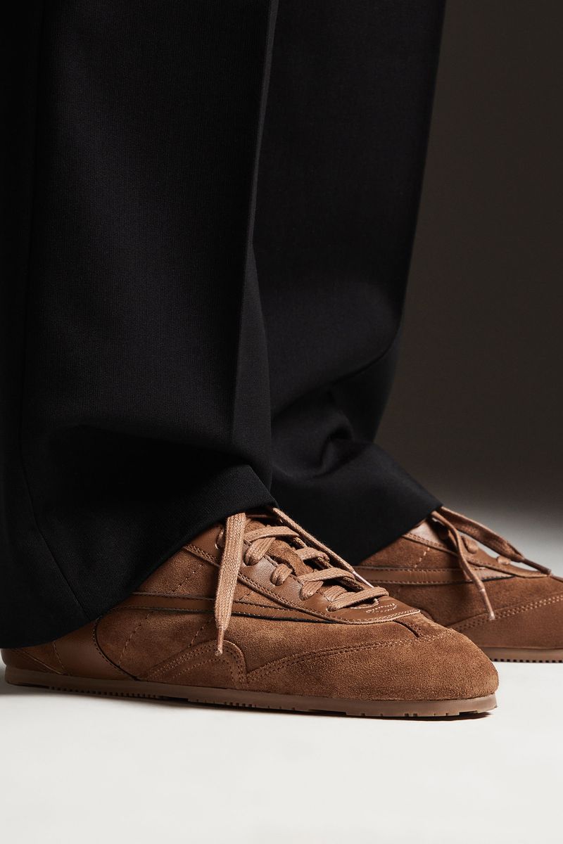 COS Minimal Suede Trainers