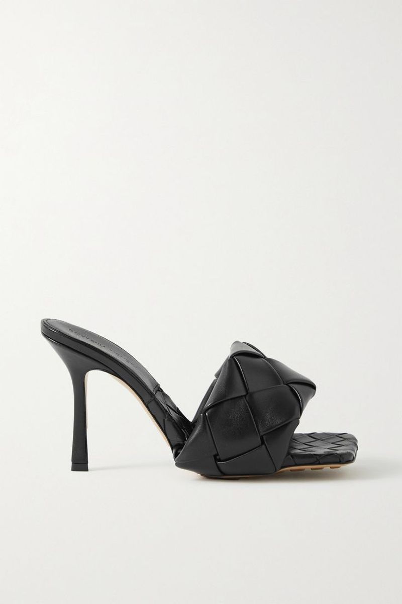 Bottega Veneta Stretch Peep-Toe Sandals