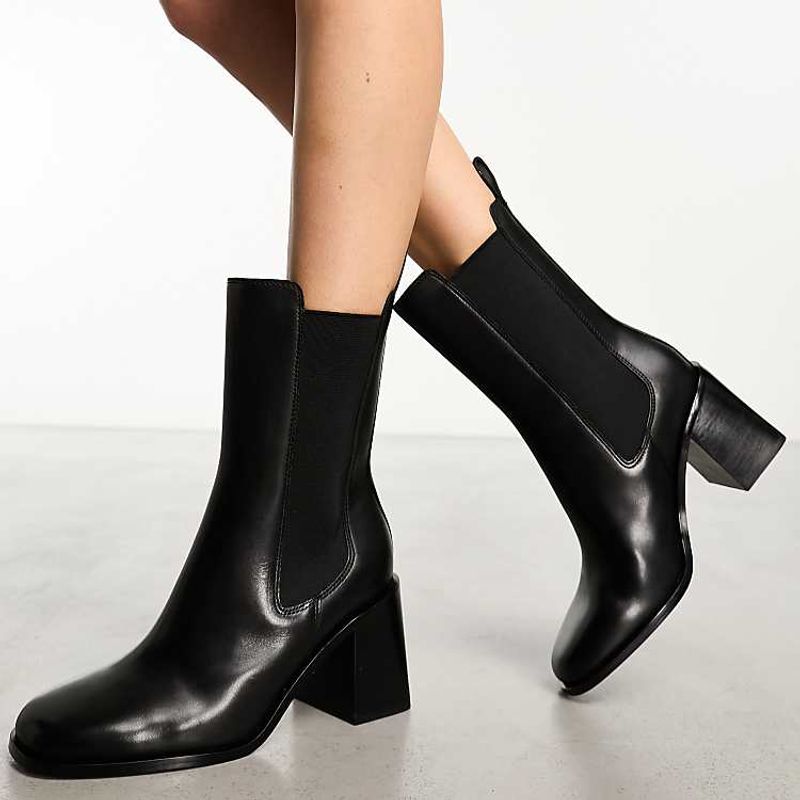 Soft Leather Ankle Boots