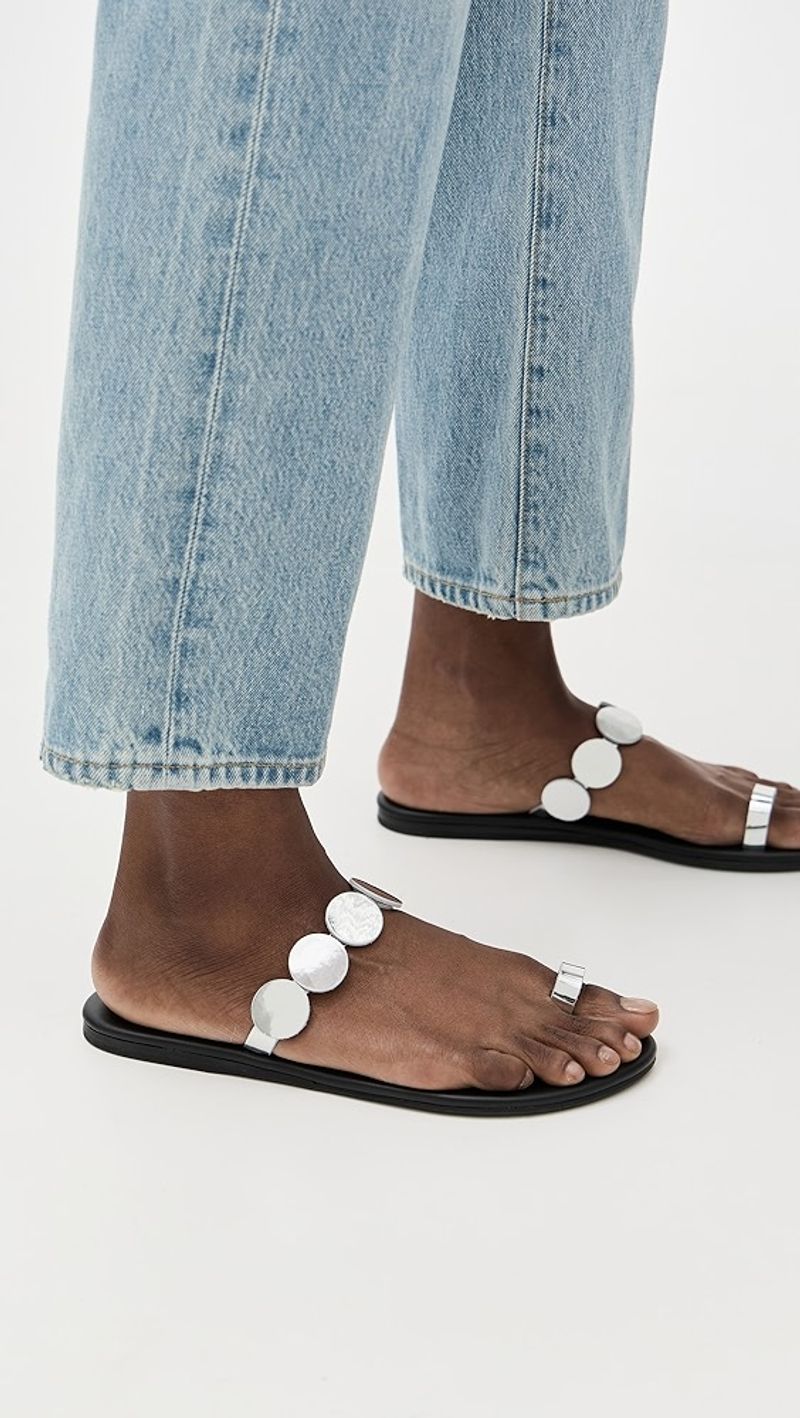 Ancient Greek Sandals Calisto Mirror Sandals