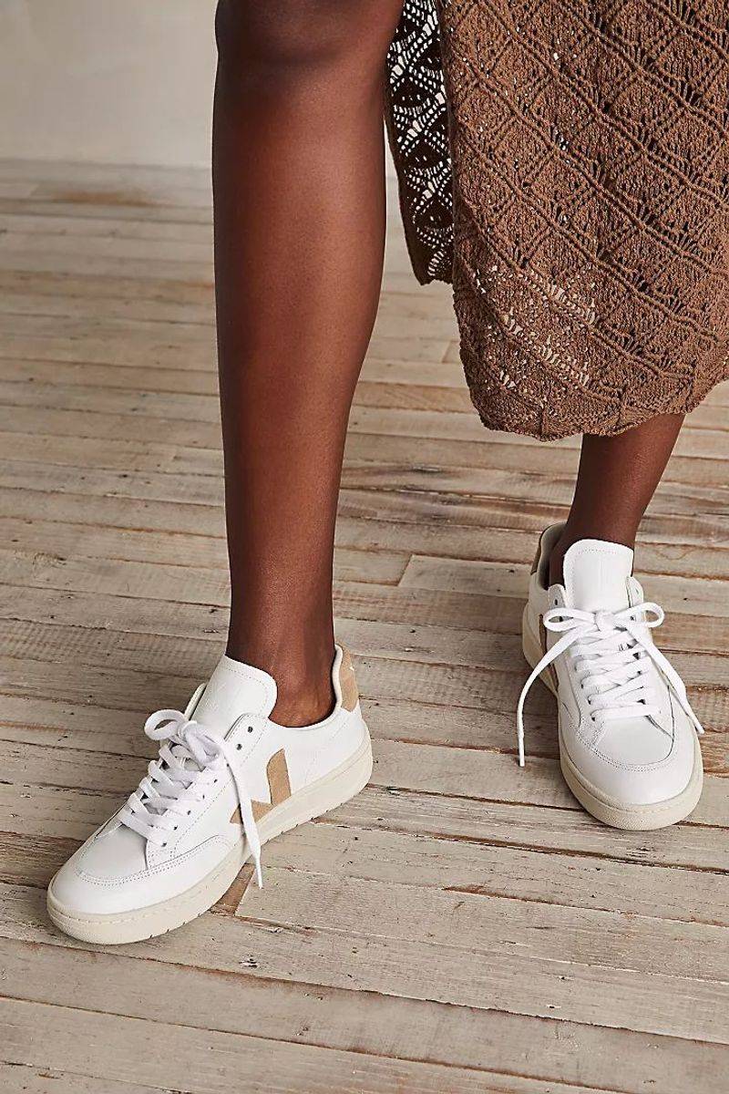Low-Profile White Sneakers