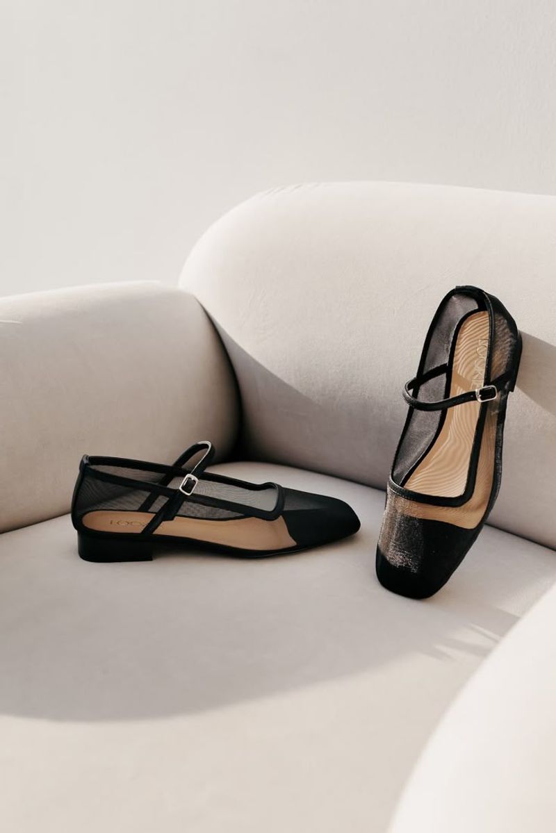 Sam Edelman Miranda Mesh Mary Jane Flats
