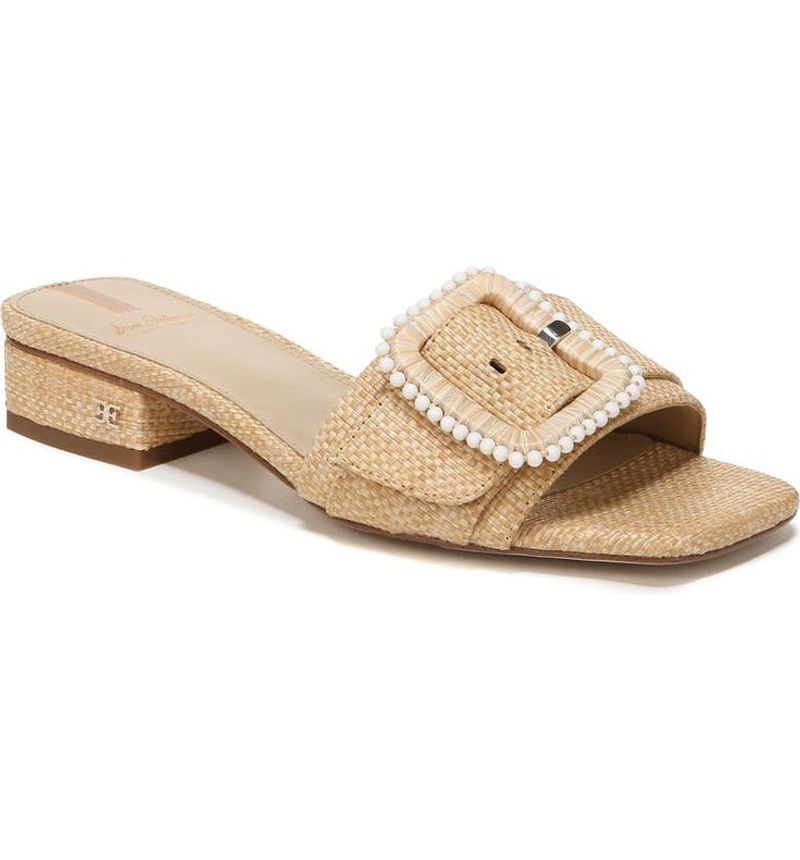 Sam Edelman Deacon Raffia Sandals