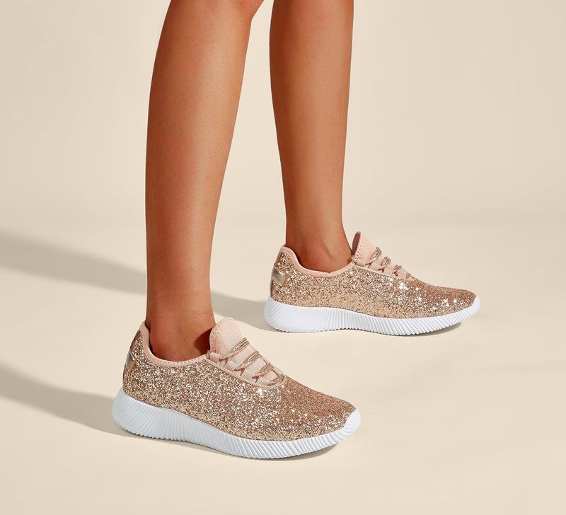 K KIP WOK Fashion Glitter Sneakers