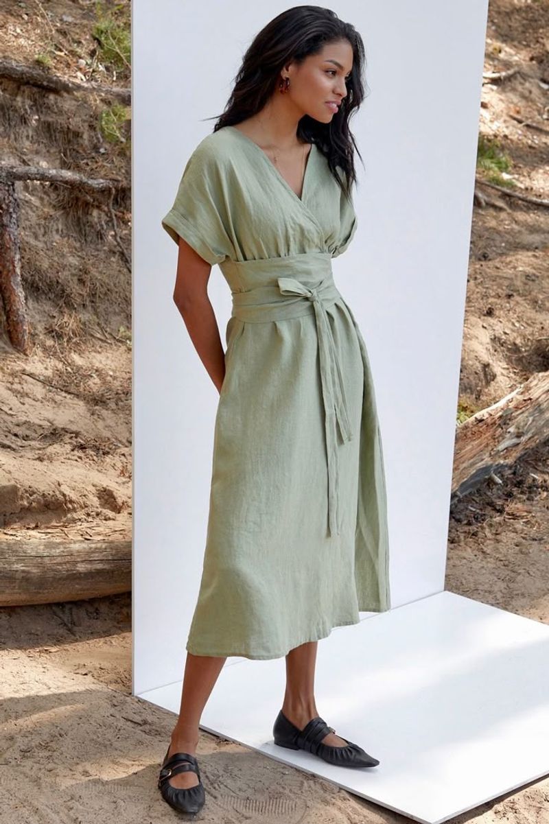 Wrap Dresses in Soft Fabrics
