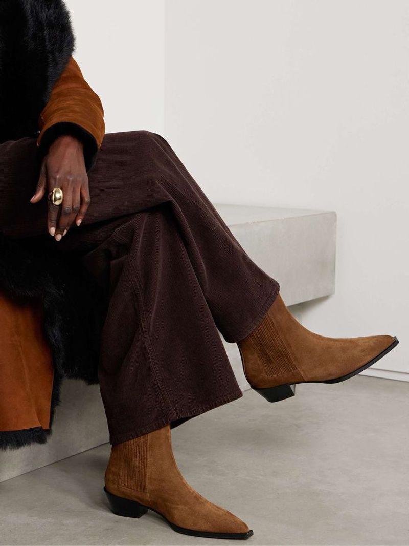 Ankle Boots (with a Block Heel)