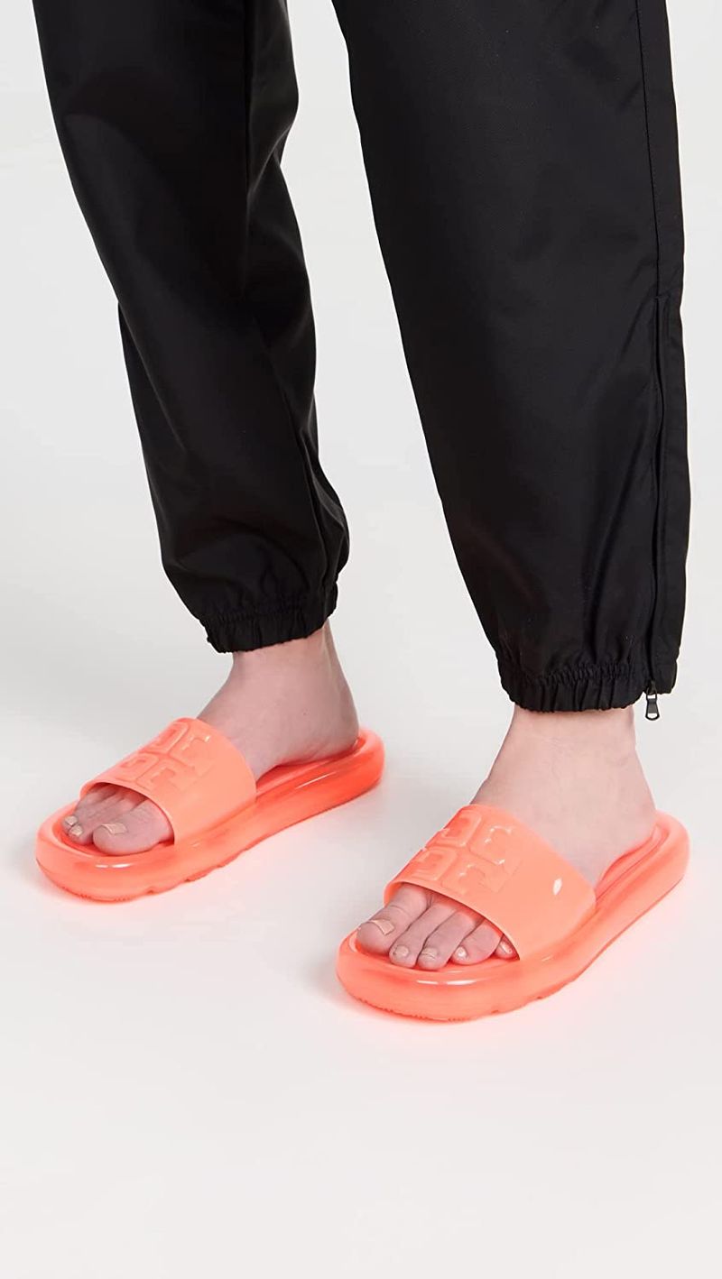 Super-Padded Neon Sport Slides