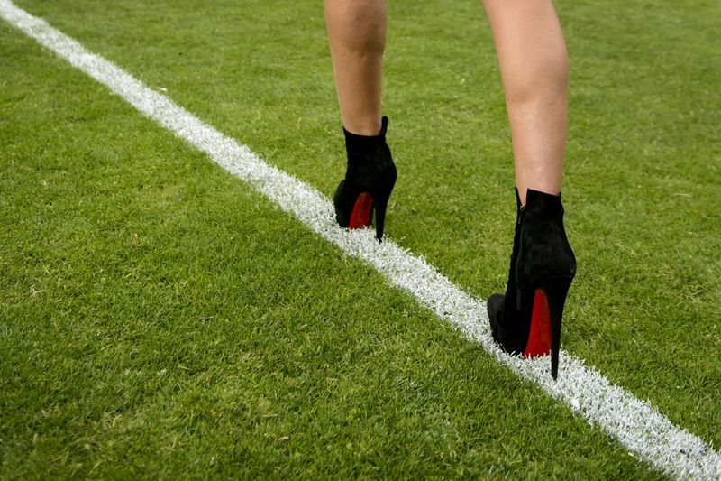 Tall Stilettos on Grass or Sand