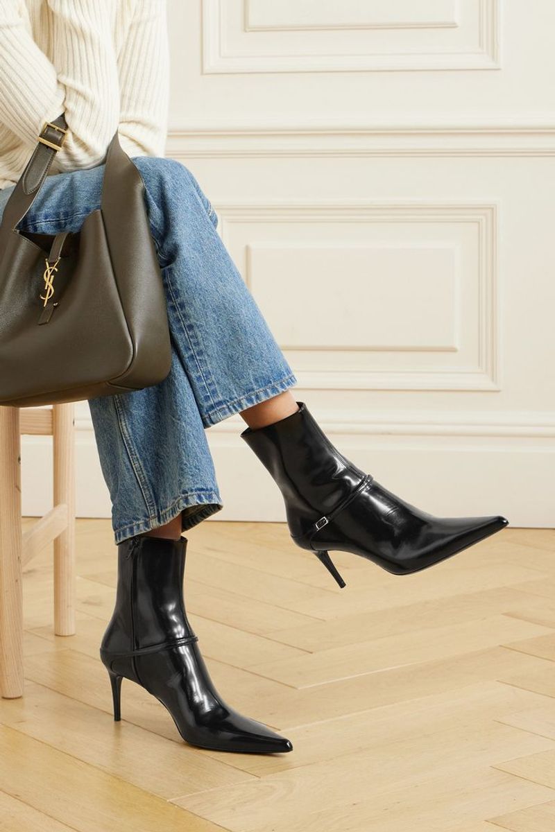 Sleek Ankle Boots (with Midi Dresses)