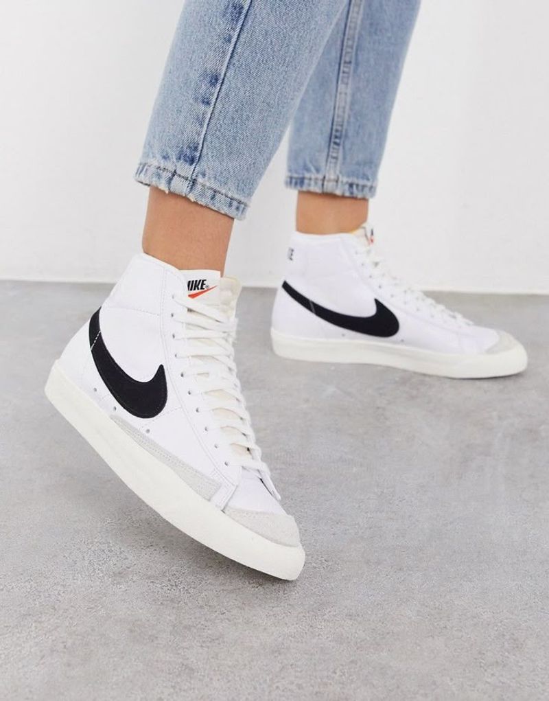 Slim High-Top Sneakers