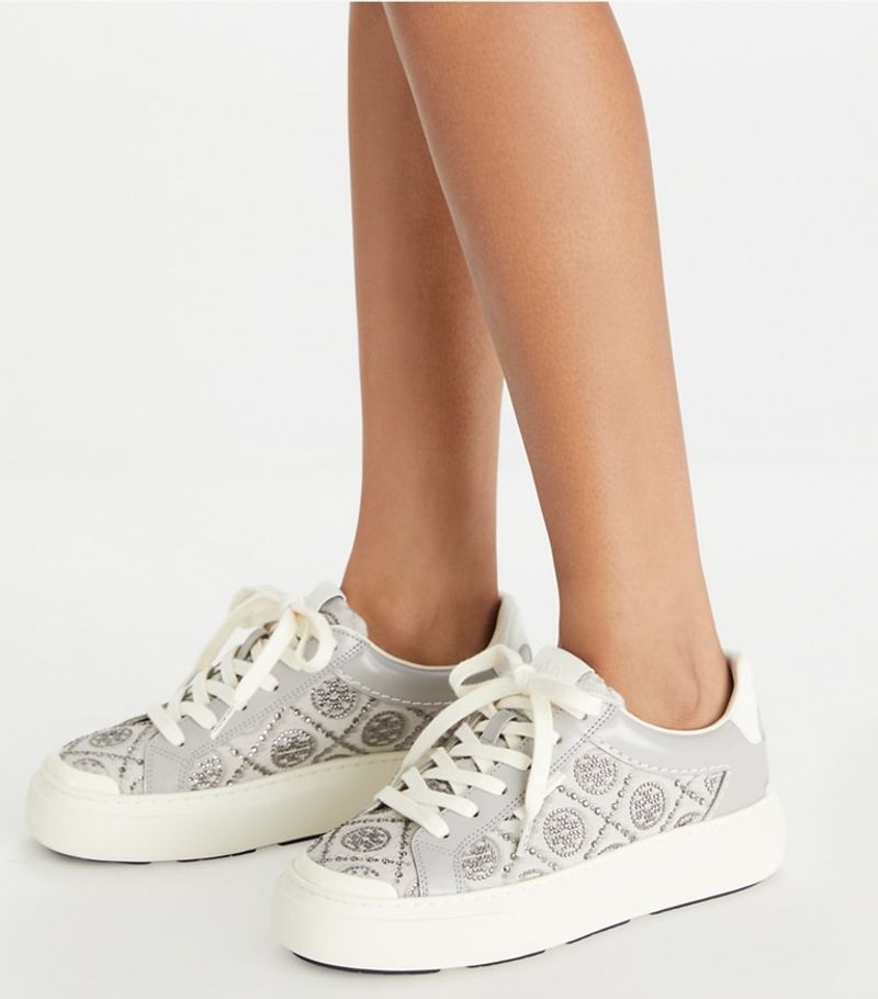 Designer Sneakers with Subtle Logos