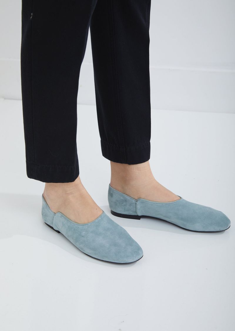 The Row 'Boheme' Leather Slippers