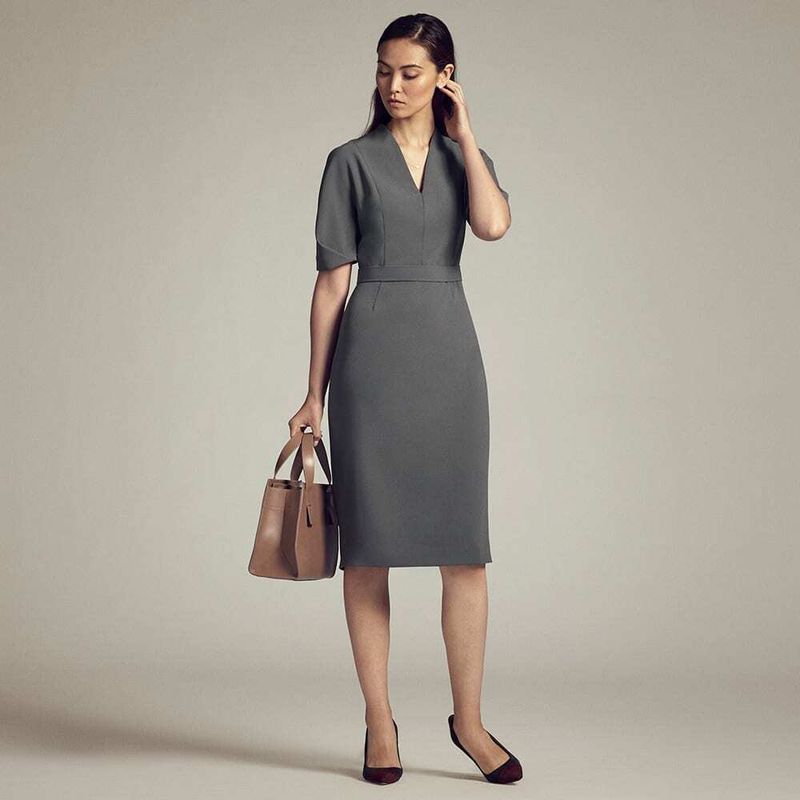 M.M.LaFleur Origami Midi Dress