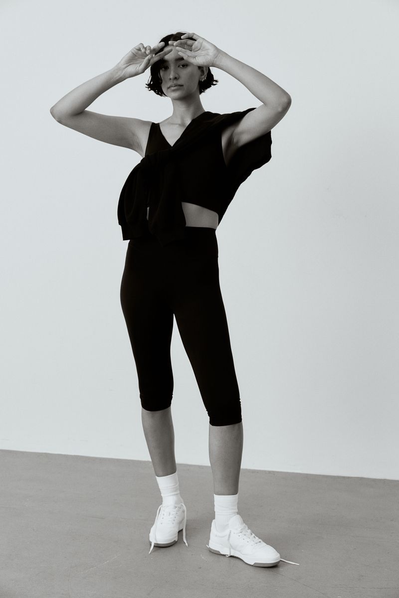 H&M – Capri Sports Leggings With Softmove™