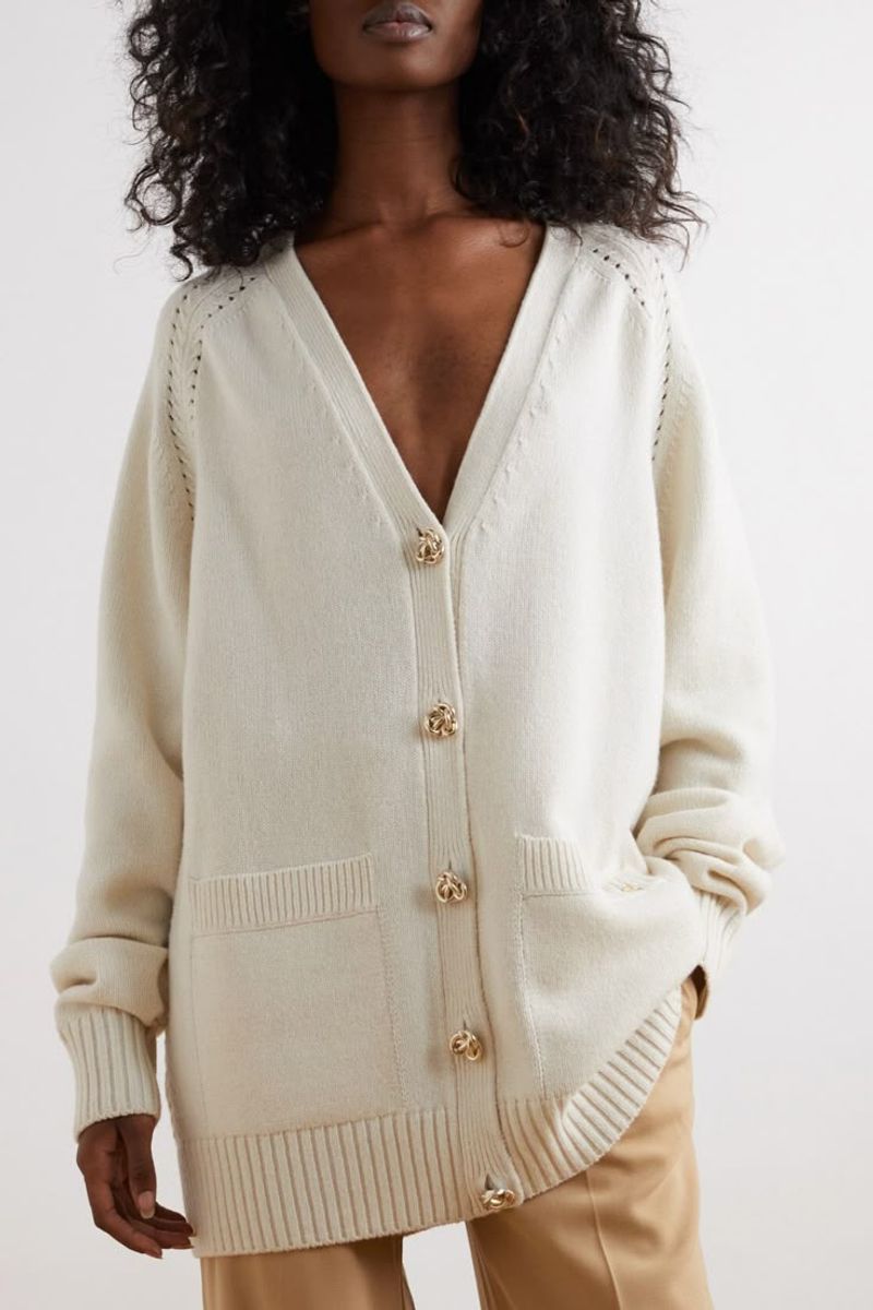 Knitwear That Skims, Not Clings