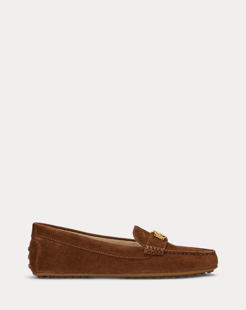 Ralph Lauren Wynnie Suede Loafer