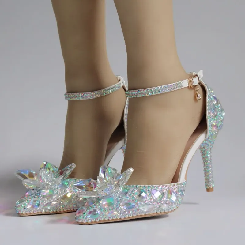 Excessively Glittery or Sequined Shoes