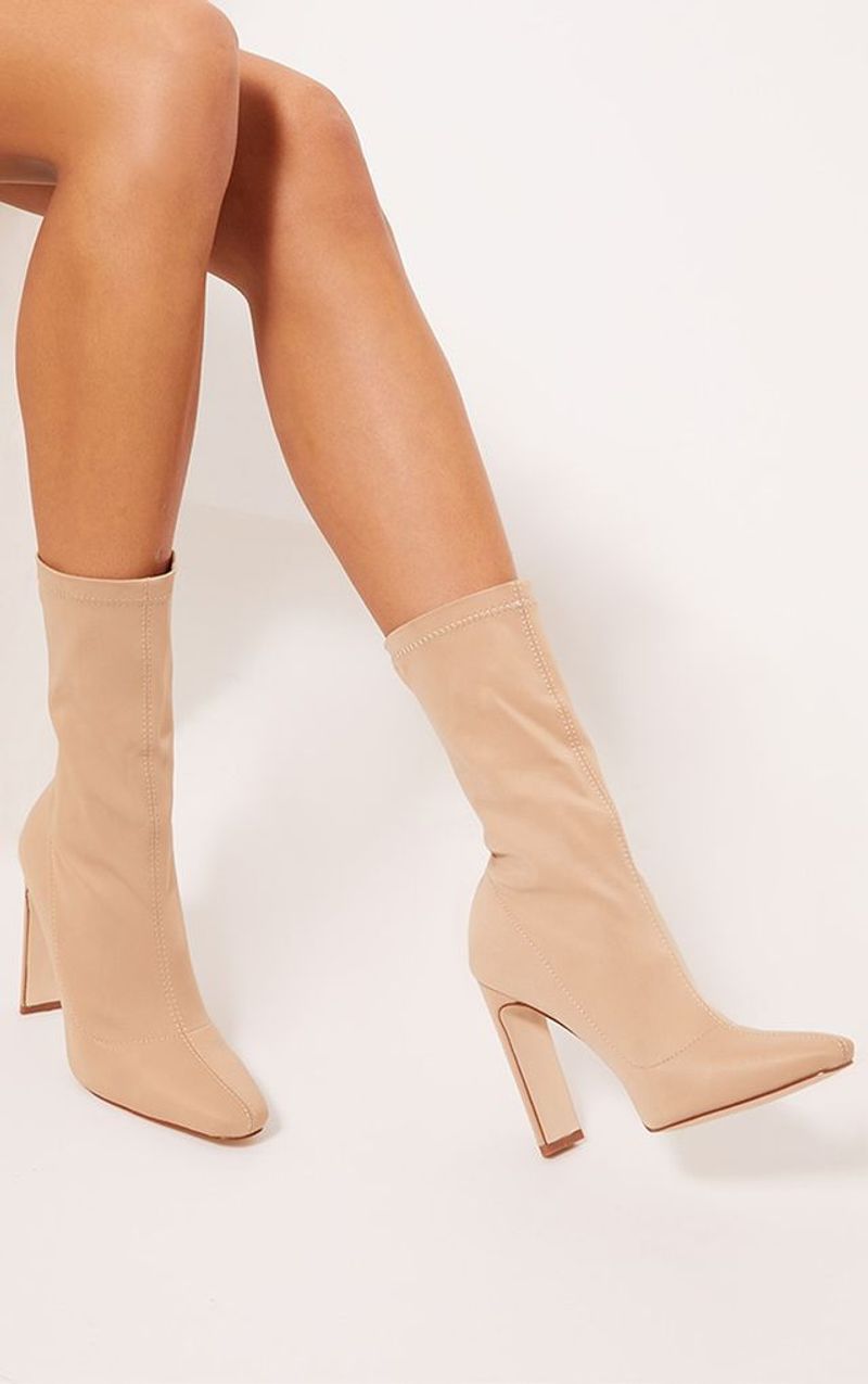 Heeled Sock Boots