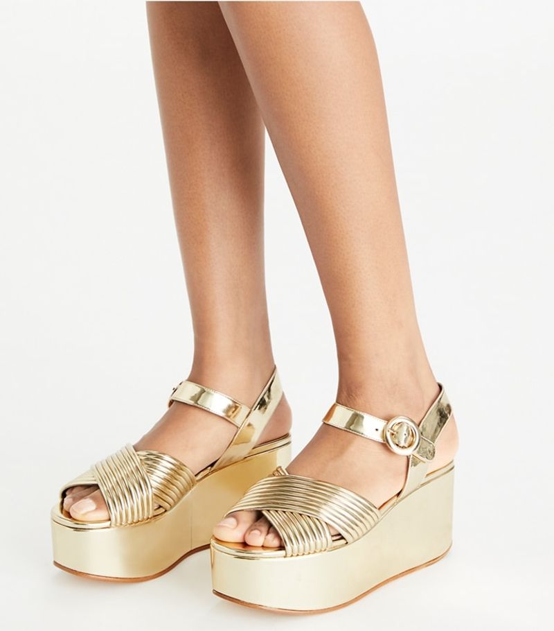 Tory Burch Bombe Platform Sandals