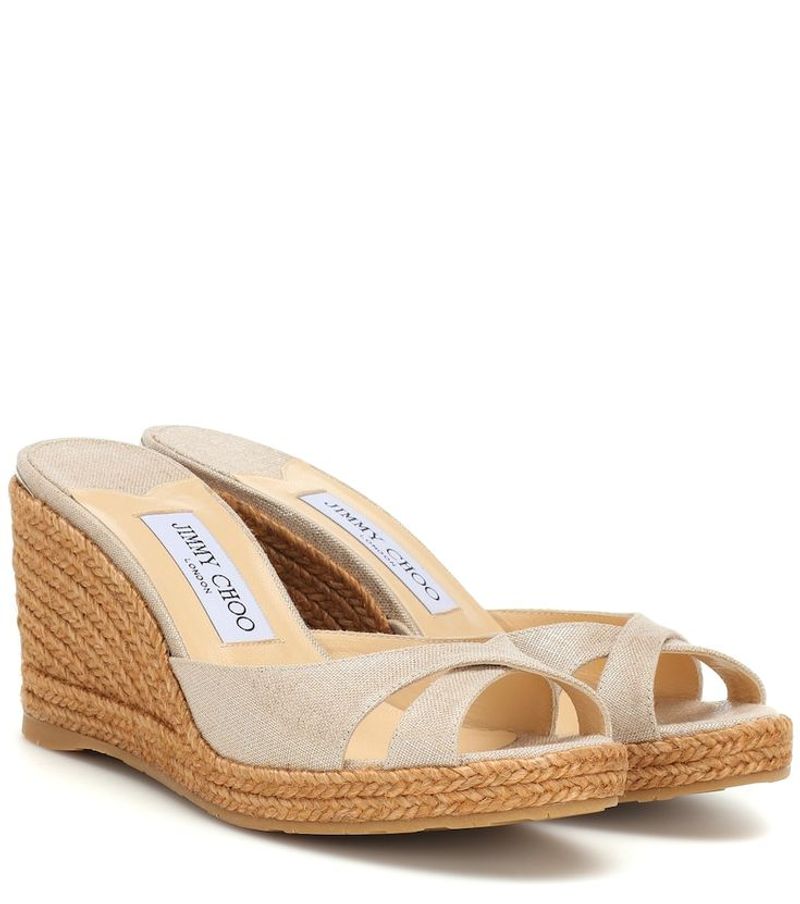 Jimmy Choo Wedge Mules