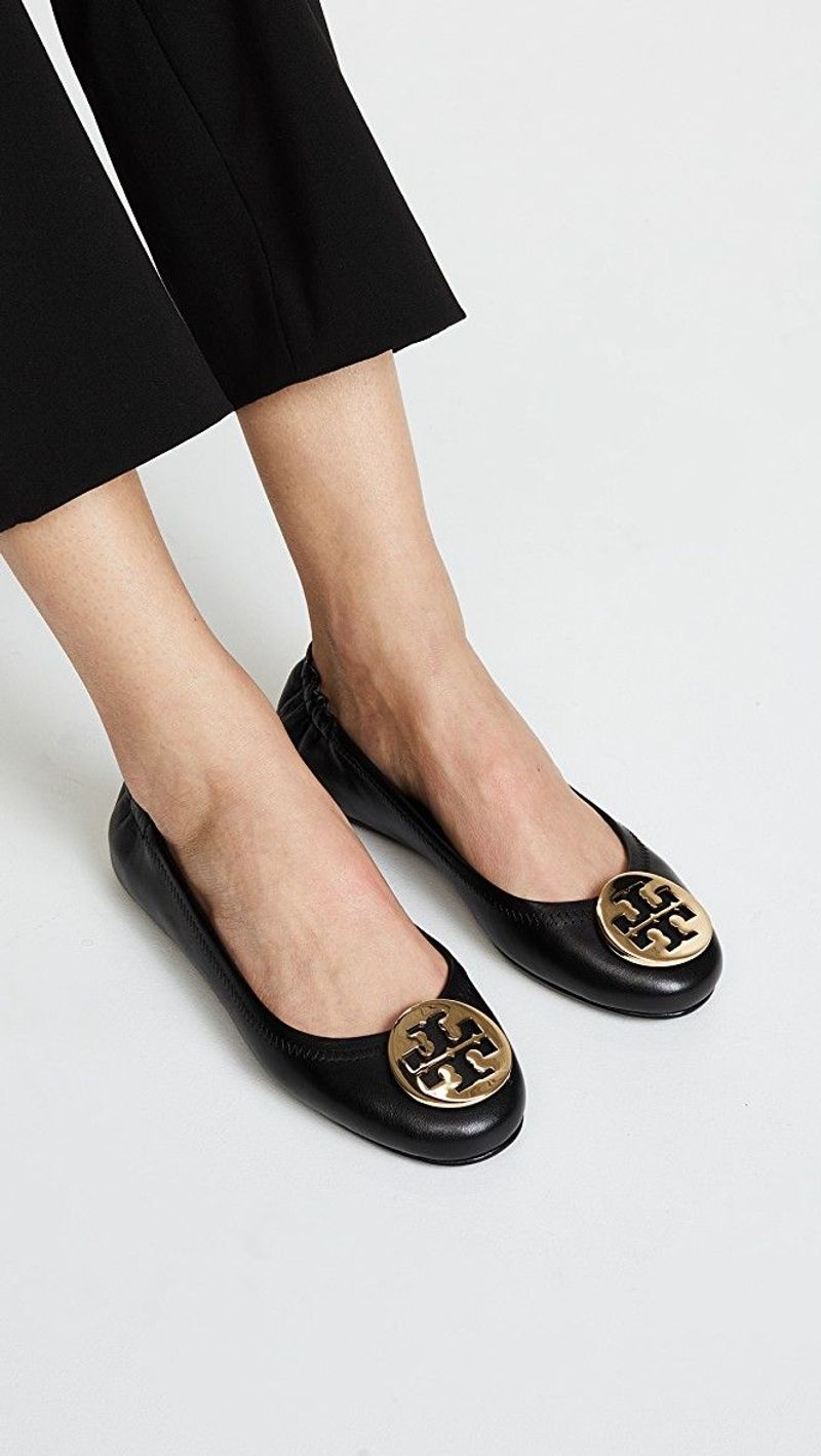 Tory Burch Minnie Travel Ballet Flats