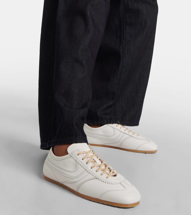 Dries Van Noten Leather Trainers