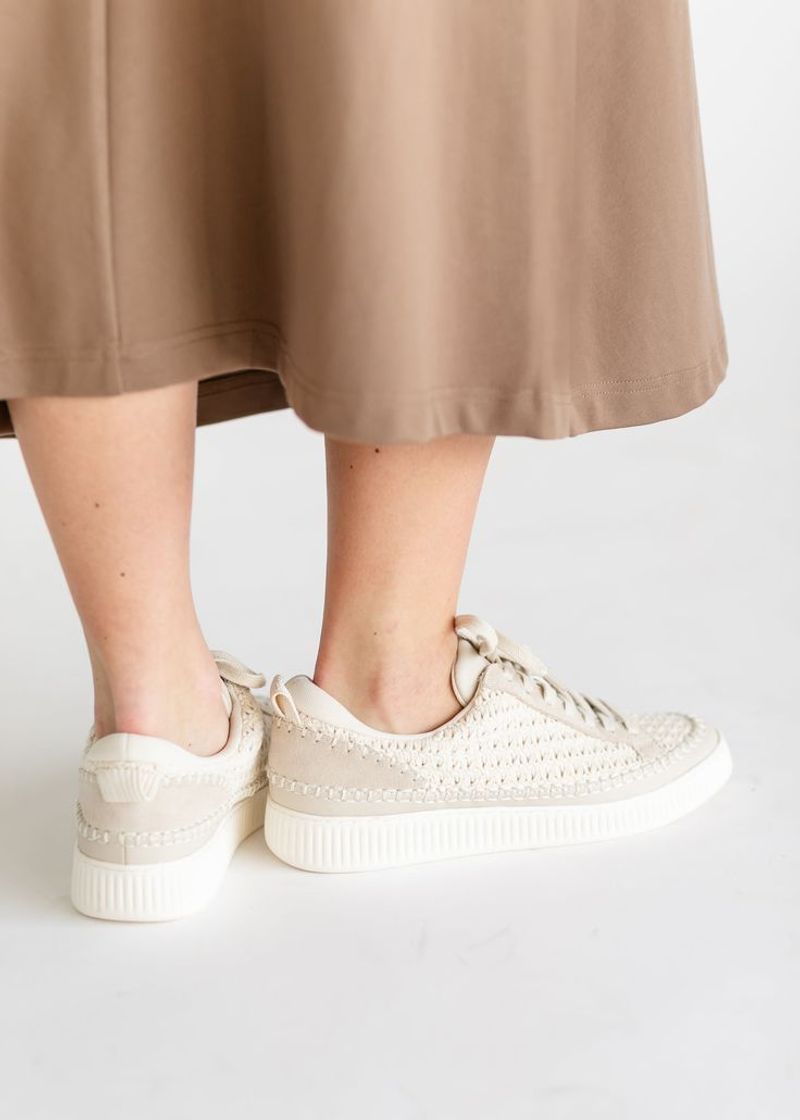 Smart Casual Knit Sneakers