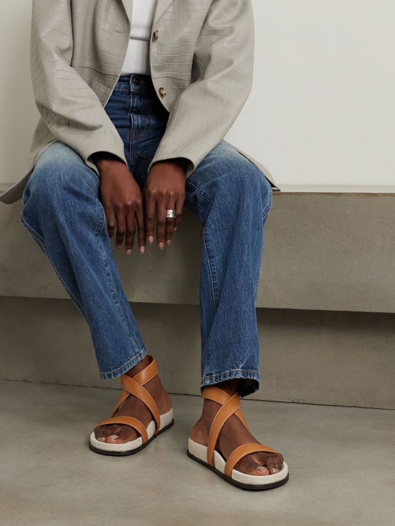 Chunky, Orthopedic-Style Sandals (Unintentionally Styled)
