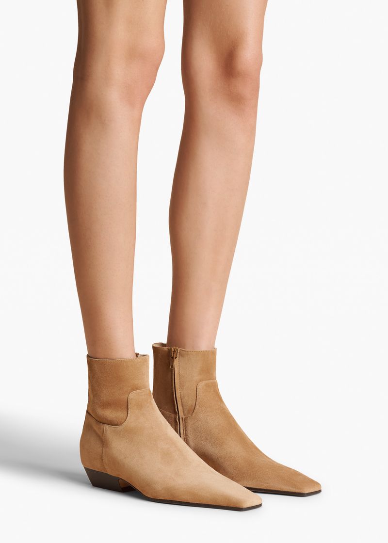 Buttery Suede Ankle Boots