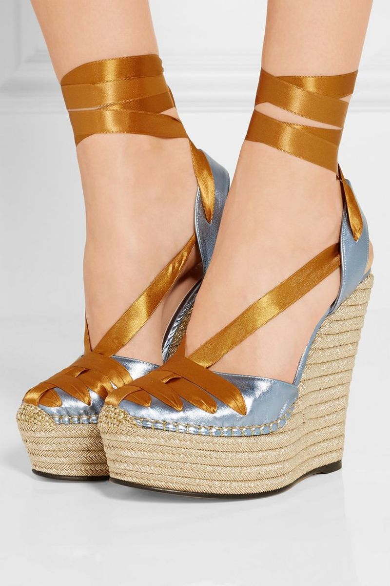 Overly Chunky Wedge Sandals