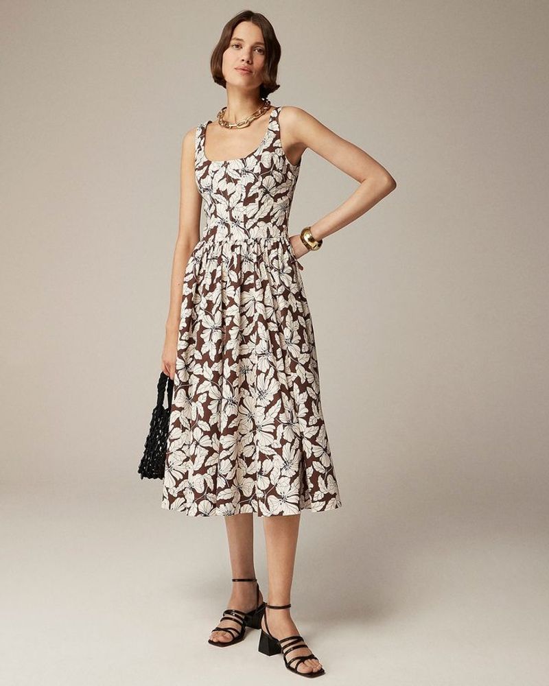 J.Crew Fit-and-Flare Dress