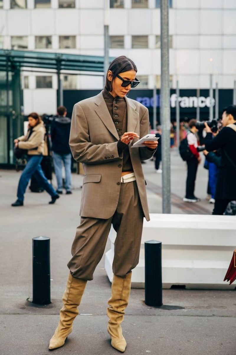 Brown Suede Boots