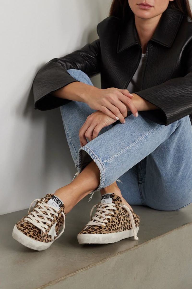 Animal-Print Sneakers