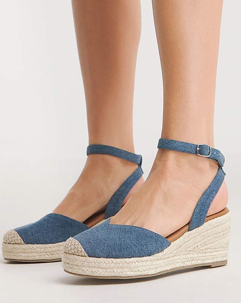 Espadrille Wedges