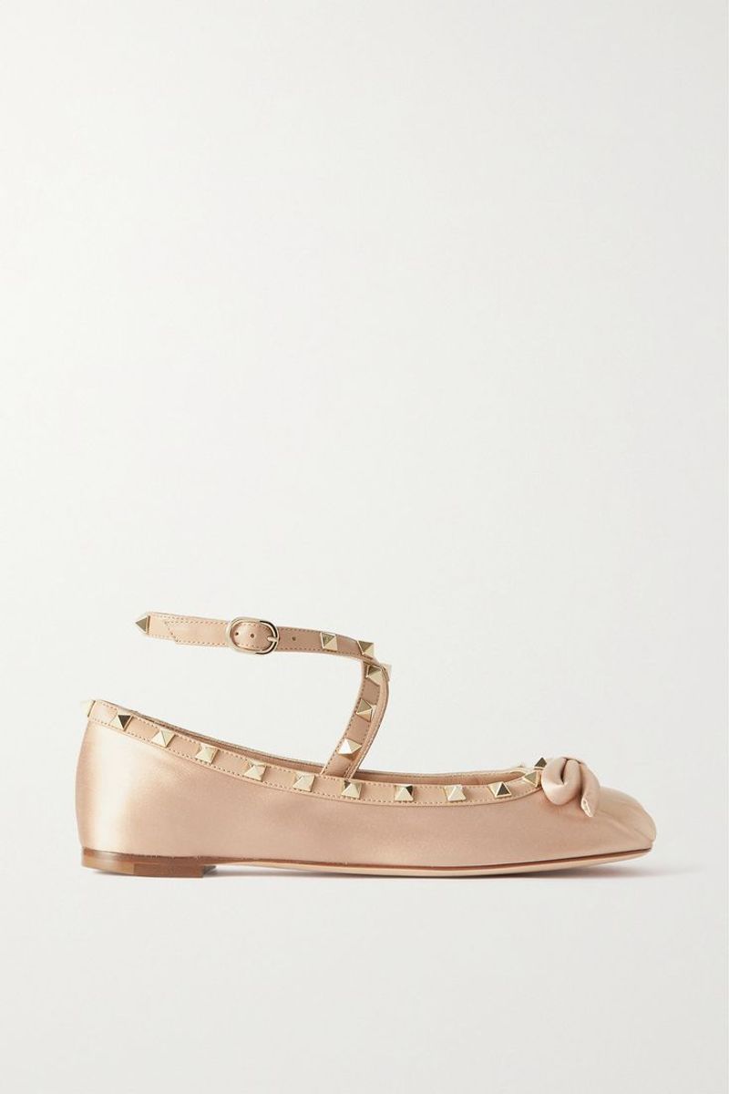 Valentino Rockstud Ballet Flats