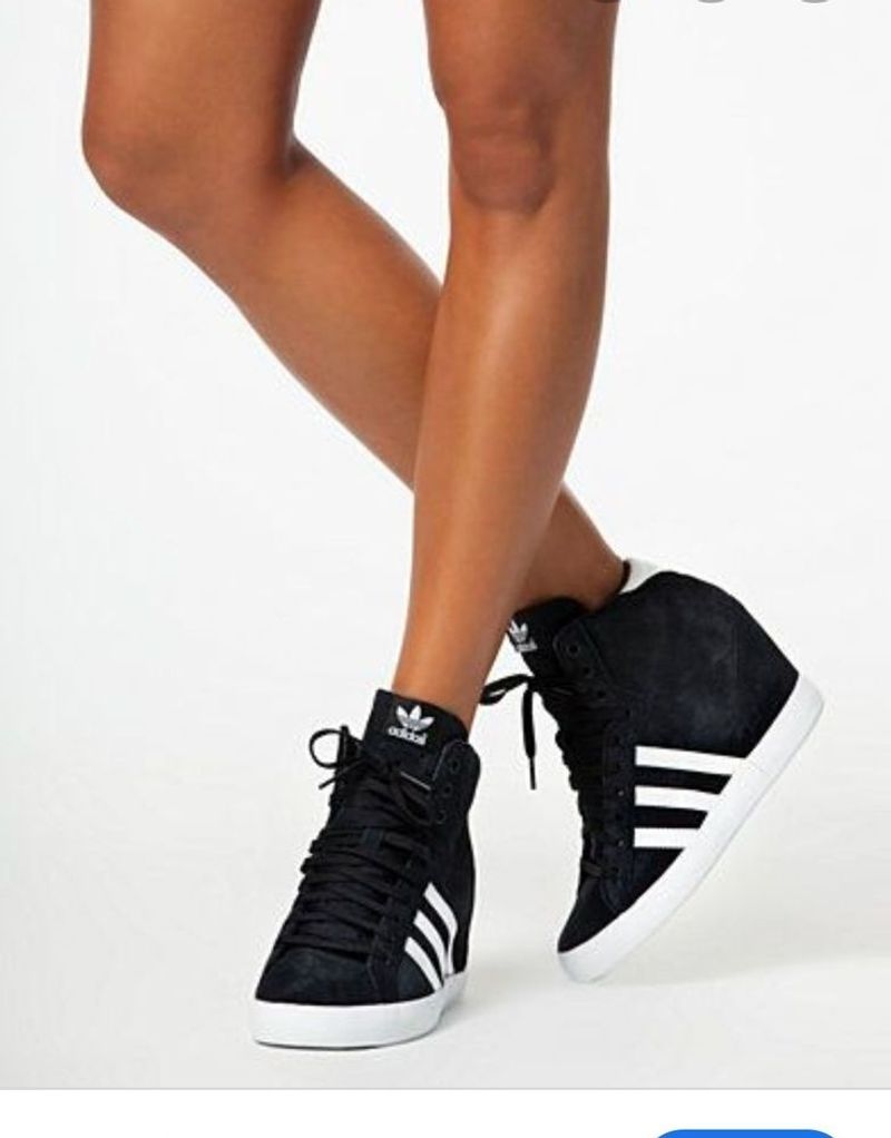High-Top Wedge Sneakers