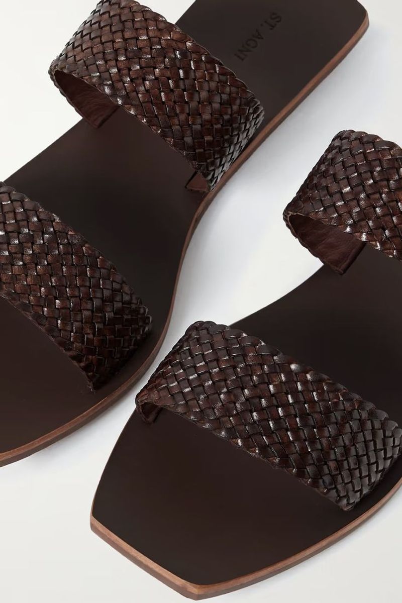 Woven Leather Sandals