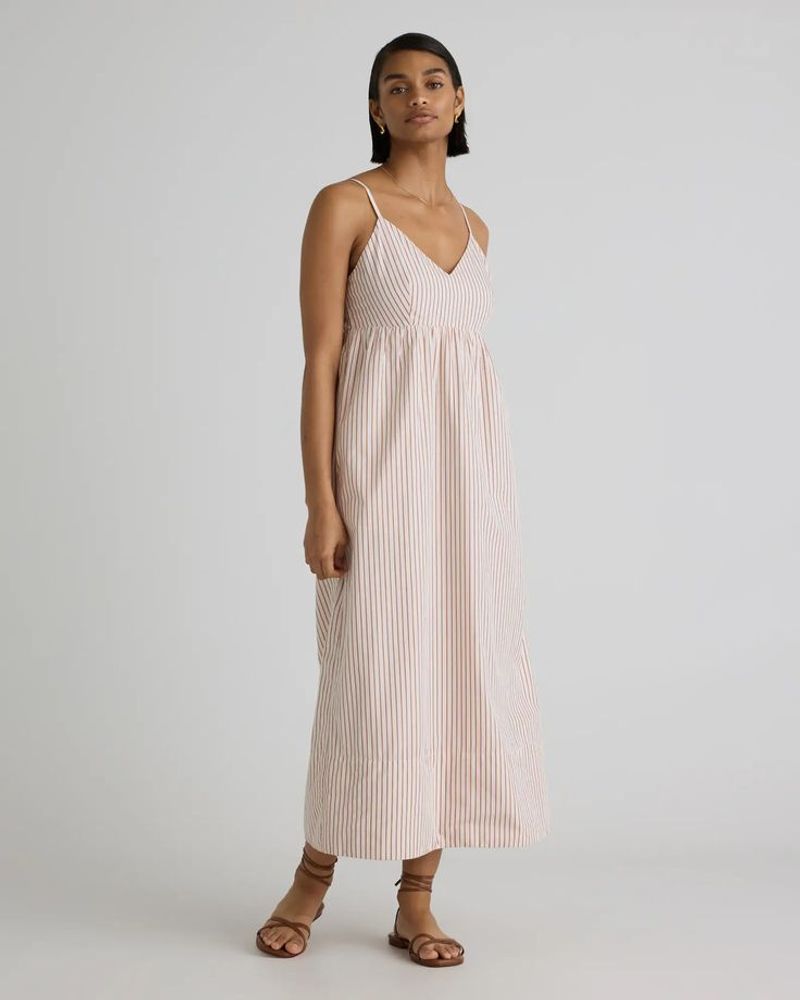 Quince Organic Cotton Sleeveless Maxi Dress
