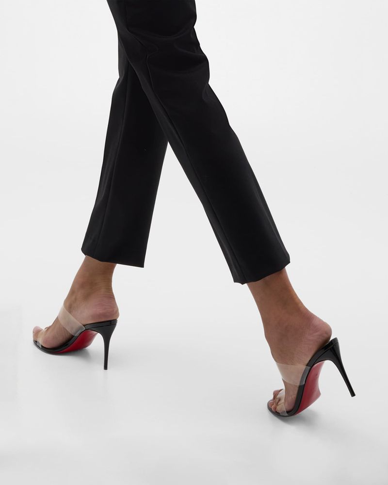 Overly Trendy Mesh or See-Through Heels