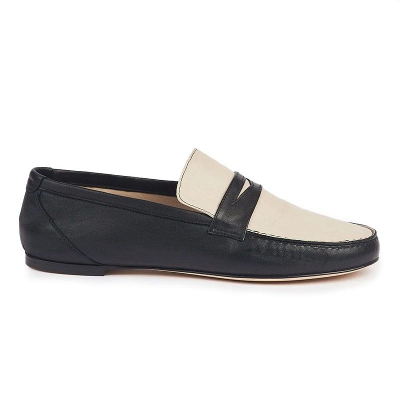 Jamie Haller Colorblock Penny Loafers