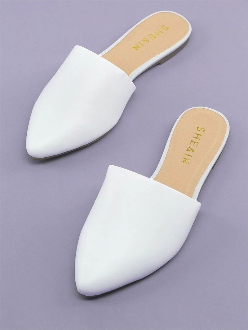 Flat Mules with No Structure