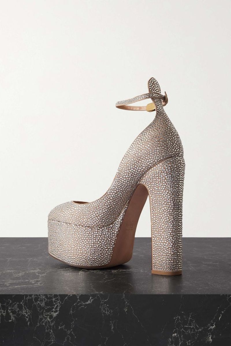 All-Over Sequin or Glitter Heels
