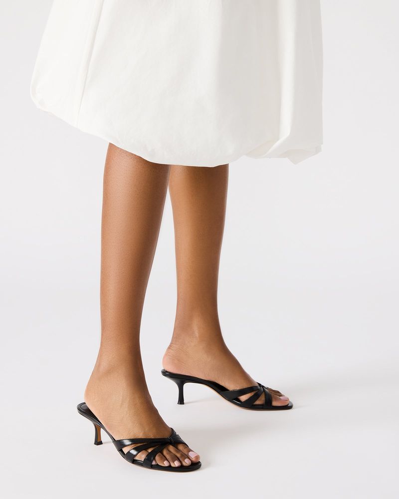 Kitten-Heel Sandals